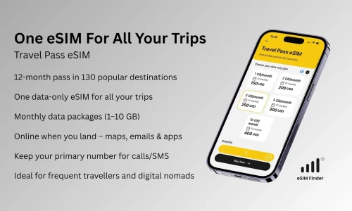 One eSIM for all your trips