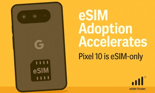 Pixel 10 Is eSIM-Only - How to Use a Travel eSIM
